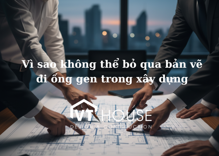 Vì Sao Không Thể Bỏ Qua Bản Vẽ Đi Ống Gen Trong Thiết Kế?