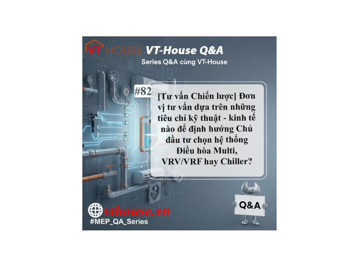 VT-House Q&A #82 | [Tư vấn chiến lược] Multi, VRV/VRF hay Chiller? Lựa chọn giải pháp tối ưu cho từng công trình?