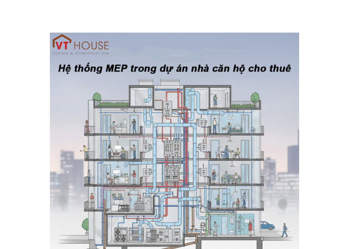 Các hạng mục MEP không thể bỏ qua trong thiết kế dự án nhà căn hộ cho thuê